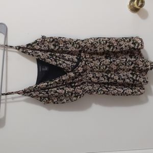 F21 floral romper
